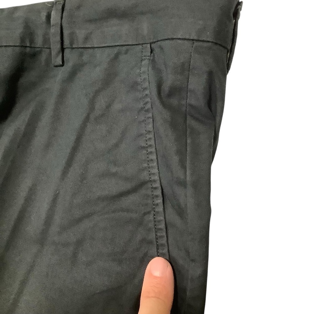 Banana Republic Pleated Slacks Sz 38 / 31 Black - Picture 7 of 8
